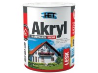 Akryl LESK 0,7kg tm.hnědý 0245 HET